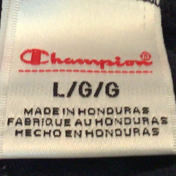 Champion - Navy blue cotton athletic shorts - Picture 4 of 6